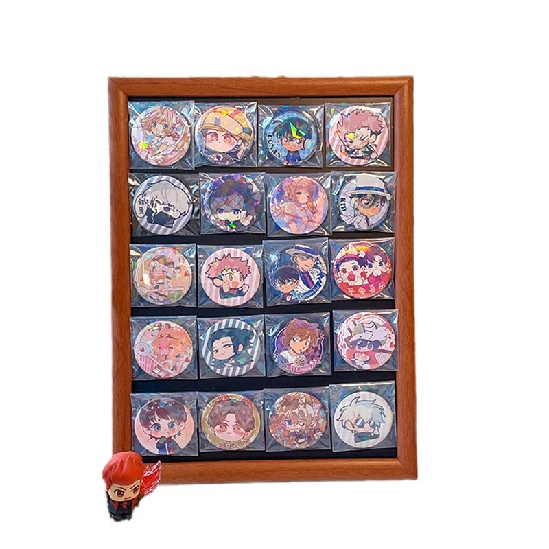缶 バッジ収納