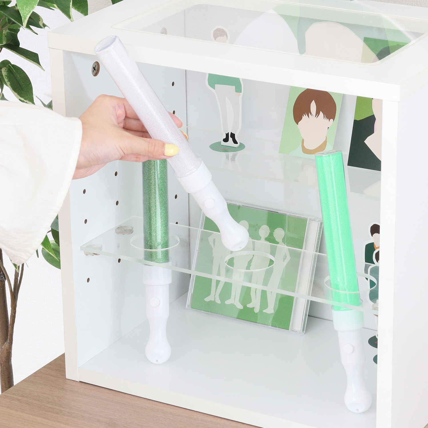 推し活グッズ収納ディスプレイケース