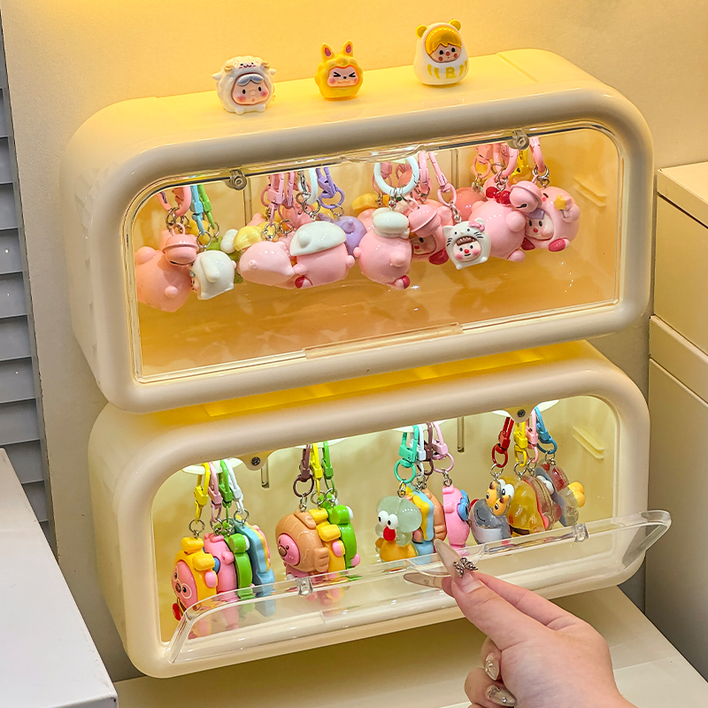 グッズ収納 アクリルディスプレイケース キーホルダー収納ラック