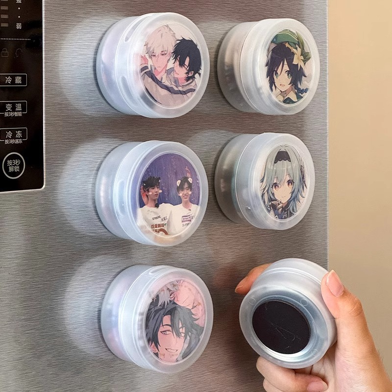 グッズ収納 マグネット付き缶バッジ収納ケース