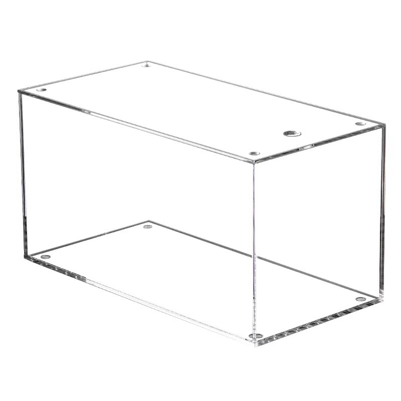 グッズ収納CD 収納 透明アクリル製蓋付き大容量ディスク収納ボックス