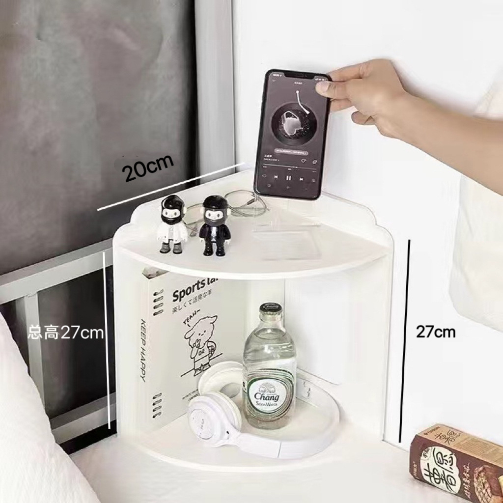 グッズ収納 縦型二段式ペットボトル専用収納棚