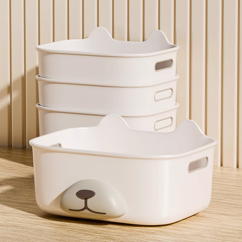 グッズ収納 動物モチーフ付き収納ボックス