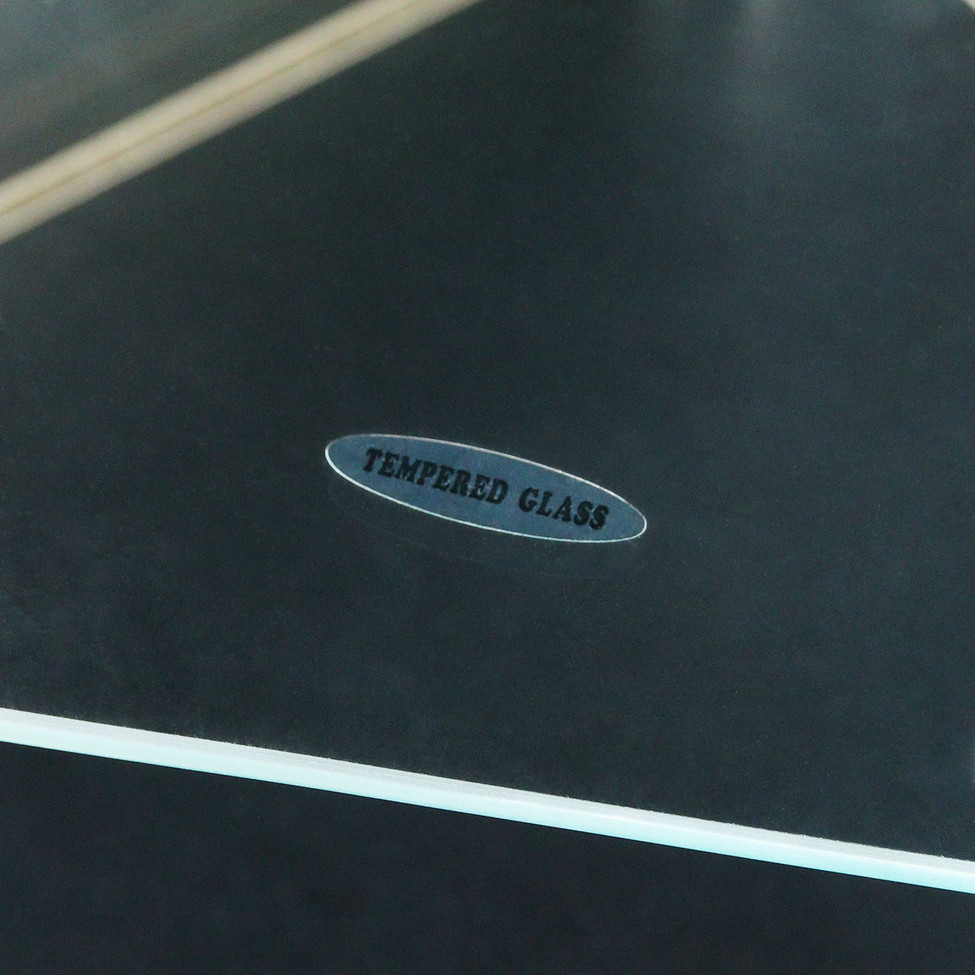 グッズ収納 卓上ガラス製コーナー型収納ケース 