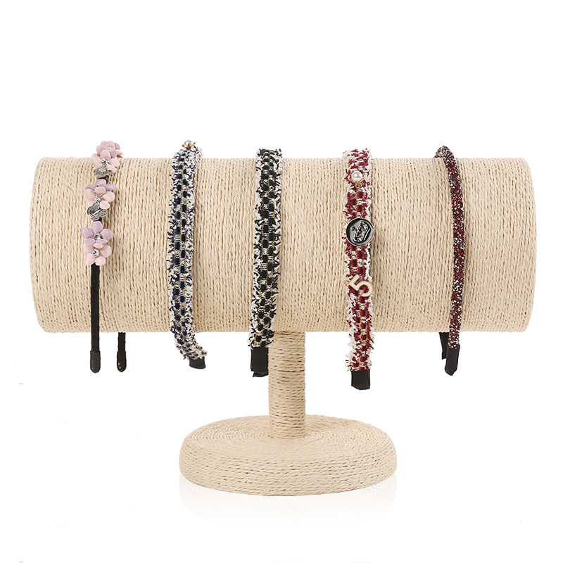 グッズ収納 円筒型カチューシャ掛けディスプレイスタンド