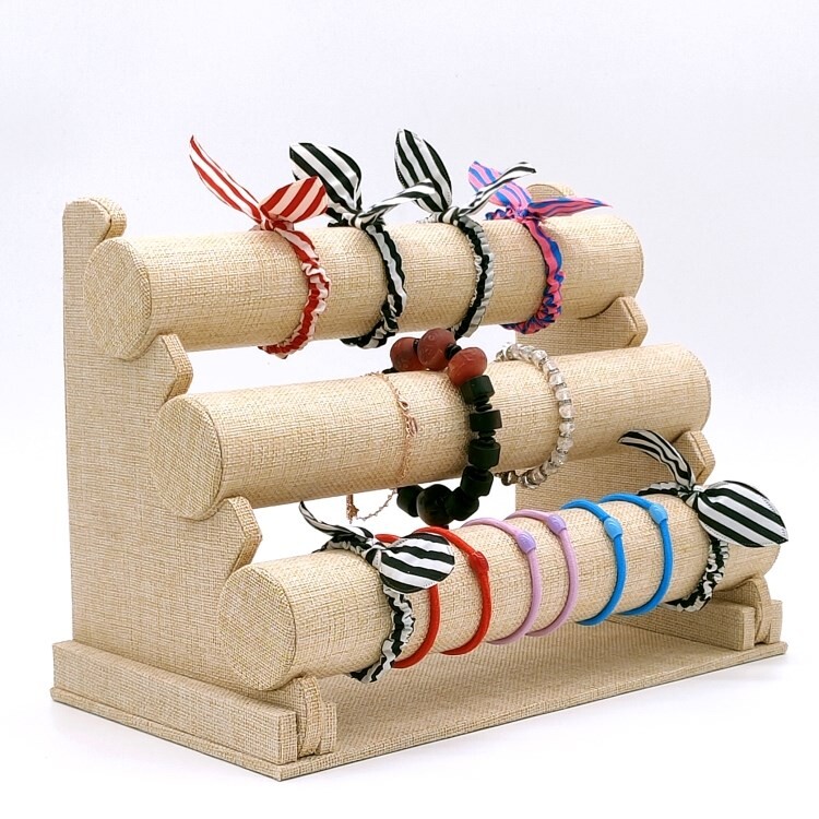 グッズ収納 三段式カチューシャ専用ディスプレイスタンド