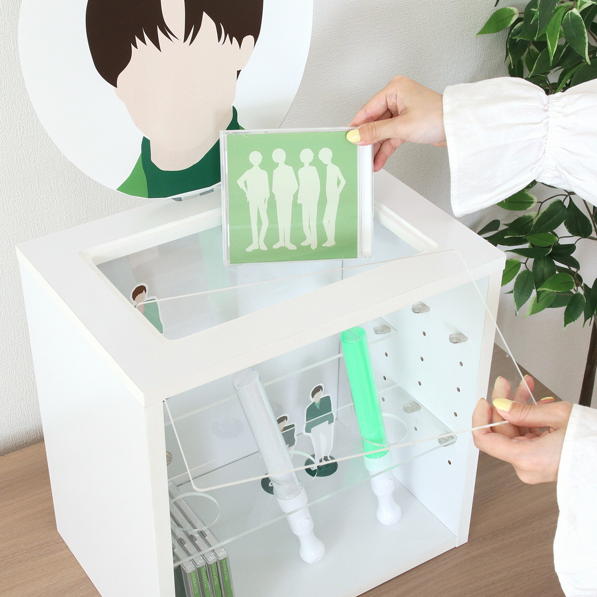 推し活グッズ収納ディスプレイケース