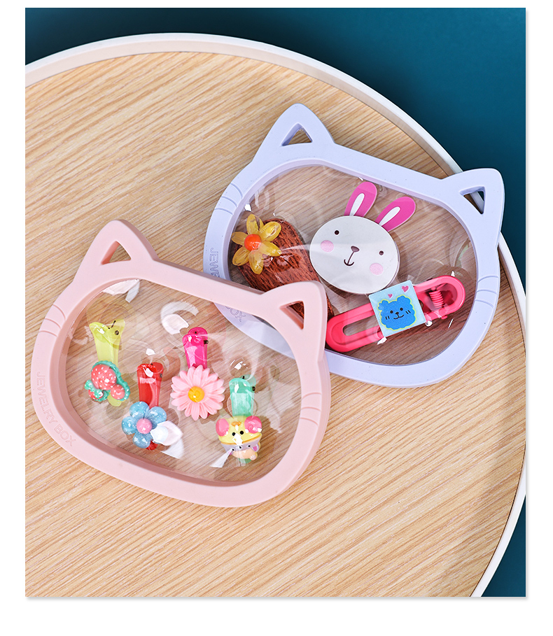 グッズ収納 ねこ型アクセサリー展示収納ケース