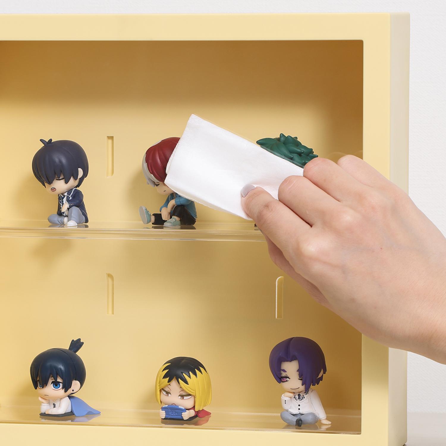 グッズ収納 壁掛け式ディスプレイケース  レモネード