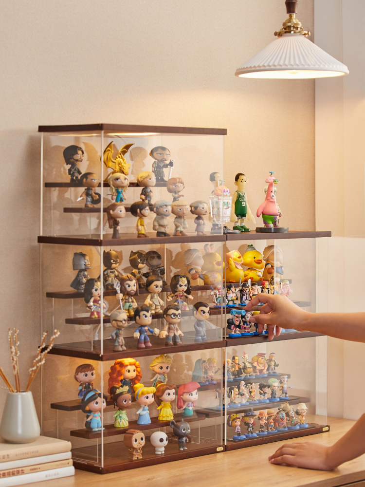 グッズ収納 多段フィギュア透明ショーケース