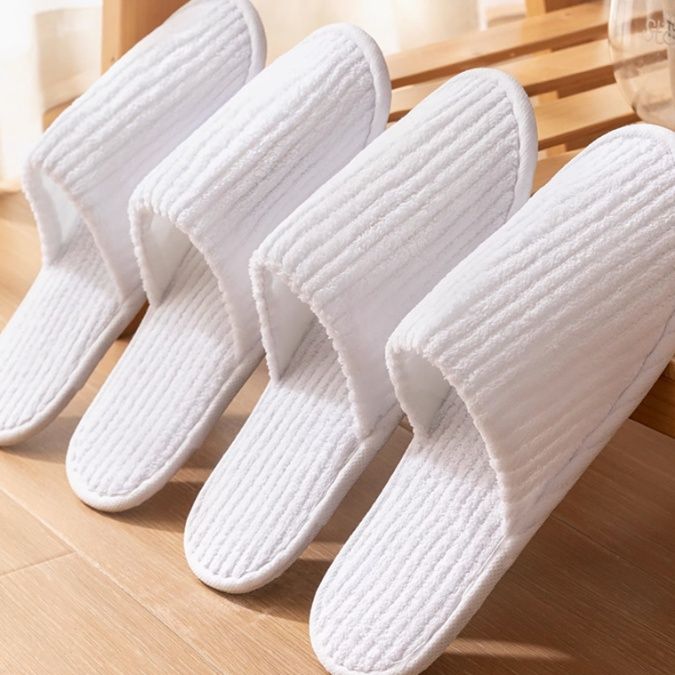 スリッパ やさしい肌触り 持ち運び用ルームシューズ