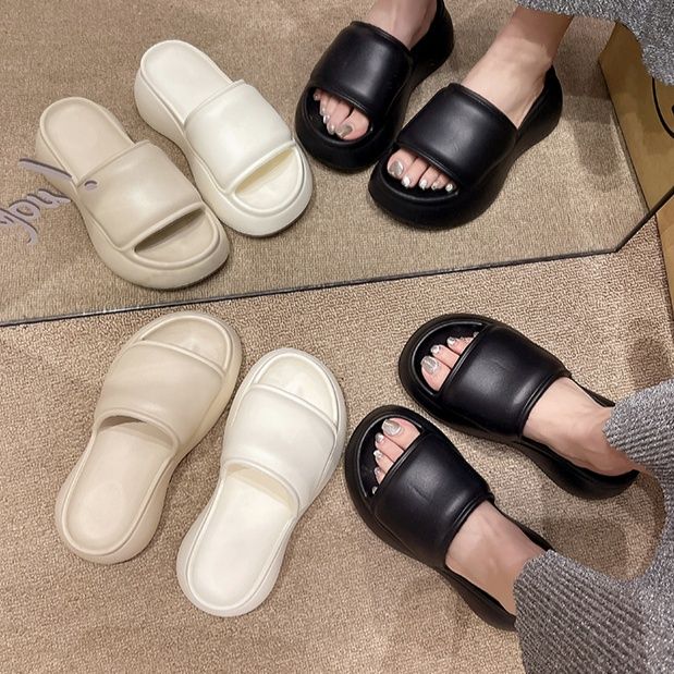 スリッパ 軽やかステップ 厚底スリッパ