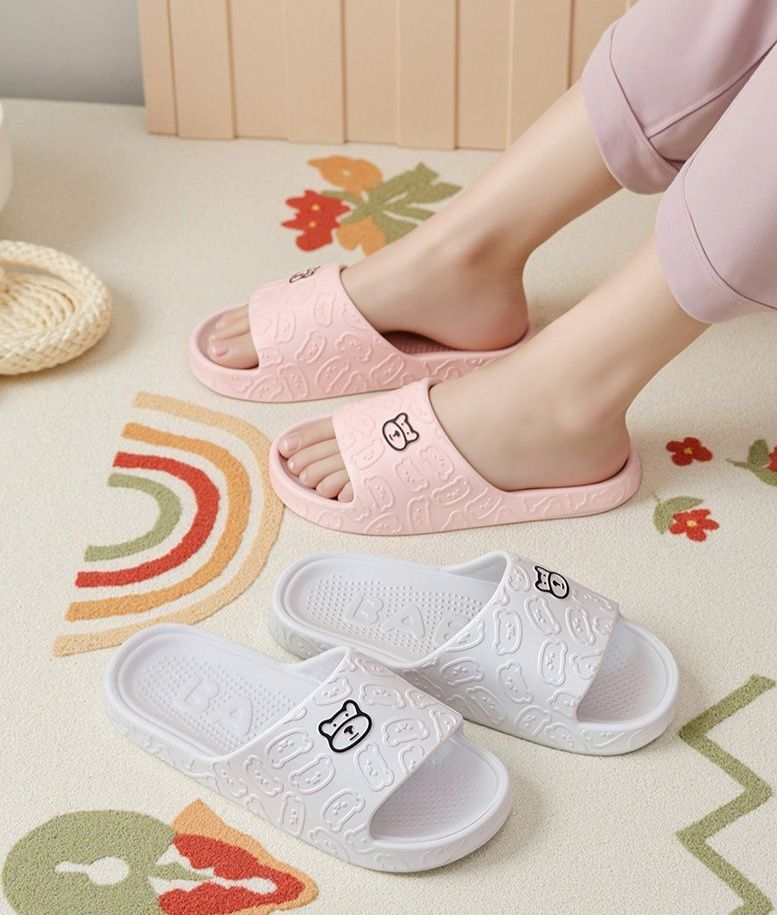 スリッパ 洗える軽量室内用サンダル型スリッパ