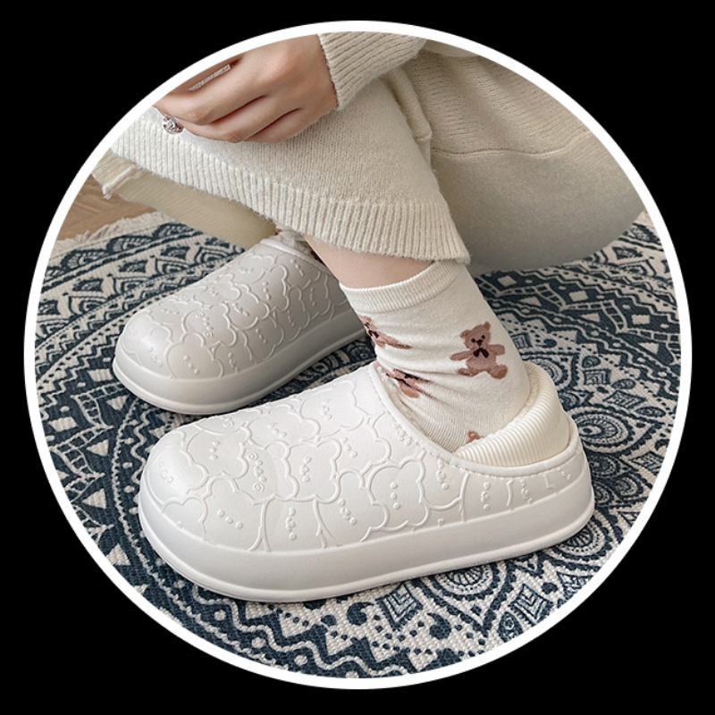 秋冬新作 ふかふか裏起毛スリッパ レディース室内履き