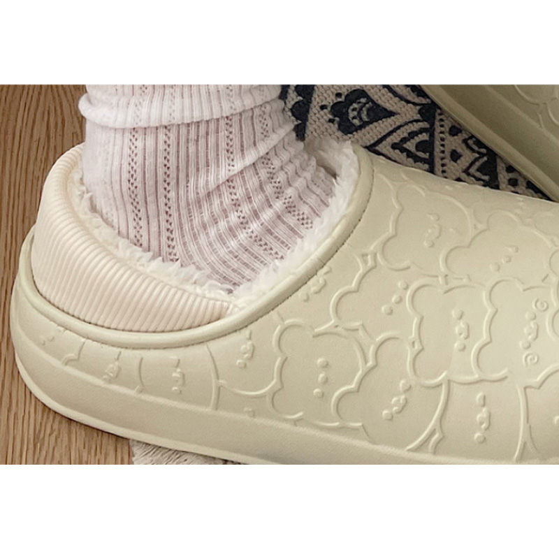 秋冬新作 ふかふか裏起毛スリッパ レディース室内履き