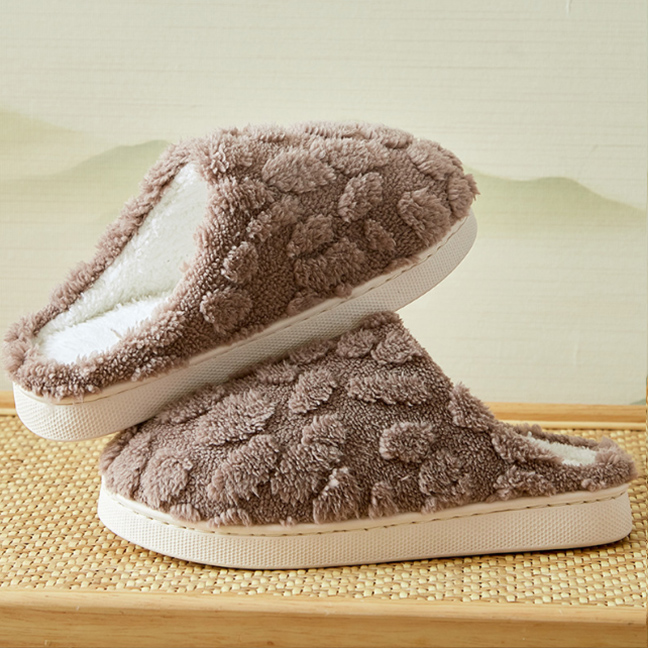 裏起毛もこもこスリッパ 男女兼用室内履き