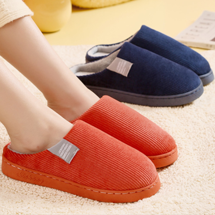 秋冬新作 男女兼用 ふかふか暖かスリッパ ルームシューズ 来客用
