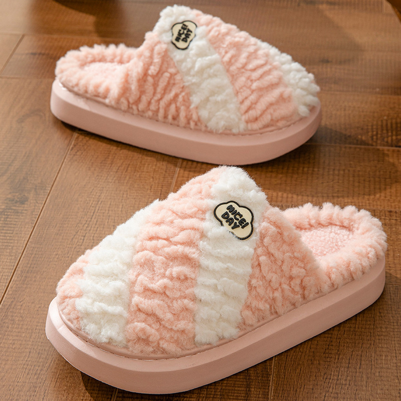 ふわふわもこもこ室内スリッパ防寒用