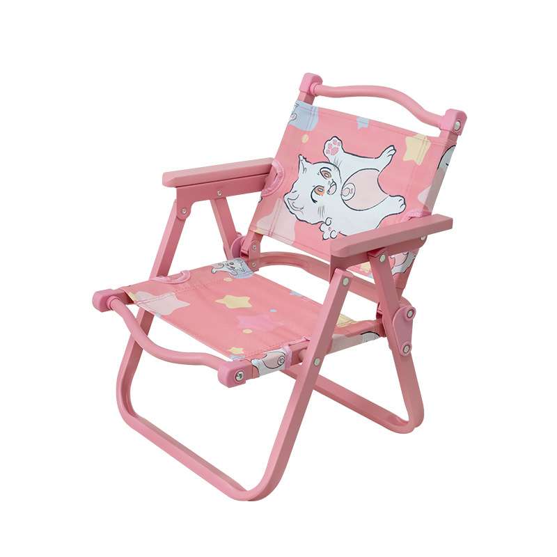 キャンプ椅子 子ども用 キャラクター折りたたみチェア
