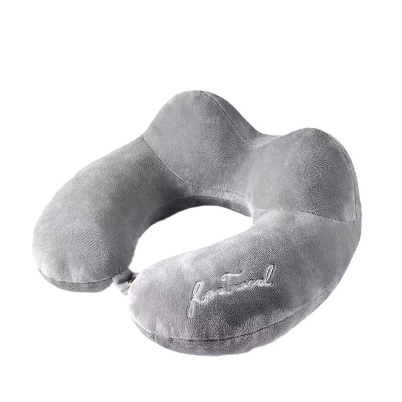 ネックピロー 首と肩を包み込む立体構造H型ネックピロー