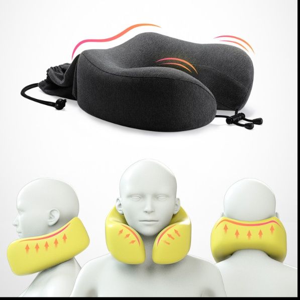 ネックピロー 人体工学立体低反発首枕