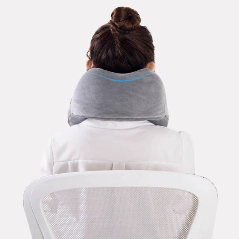 ネックピロー 首部曲線サポート低反発ネックピロー