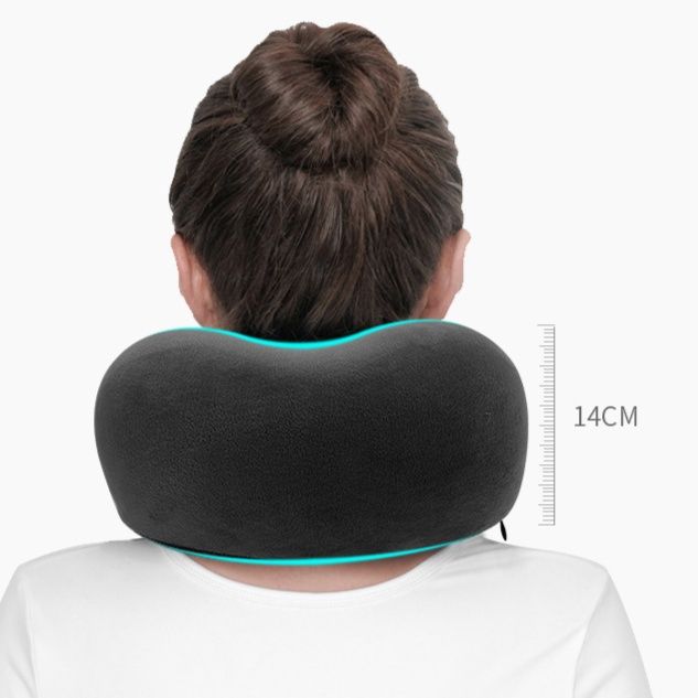 ネックピロー 人体工学設計立体支撑型低反発ネックピロー