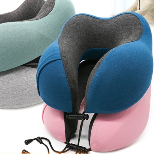 ネックピロー 人体工学設計立体支撑型低反発ネックピロー