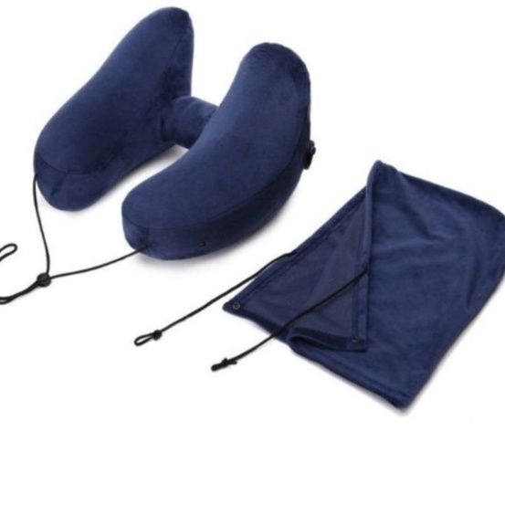 ネックピロー 多機能フード付きネックピロー首肩頭部サポート