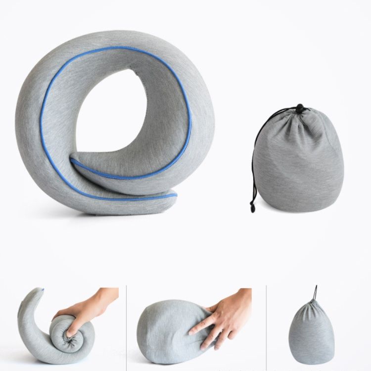 ネックピロー折りたたみ携帯便利な折りたたみ式ネックピロー