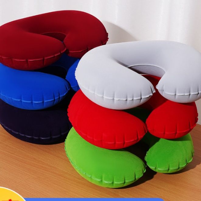 ネックピロー 加厚植毛素材　ポンプ式