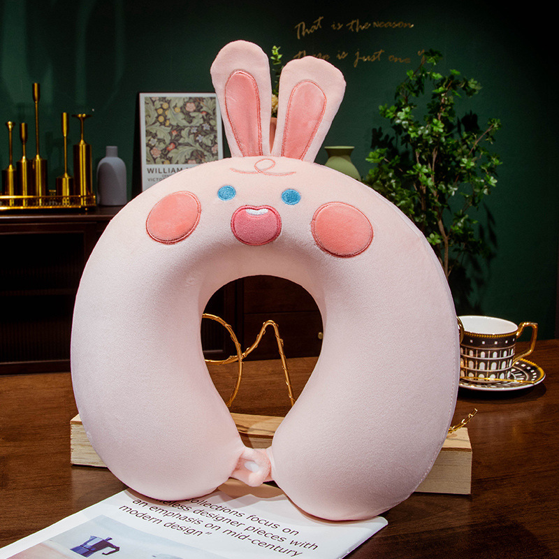 可愛い動物デザイン低反発ネックピロー