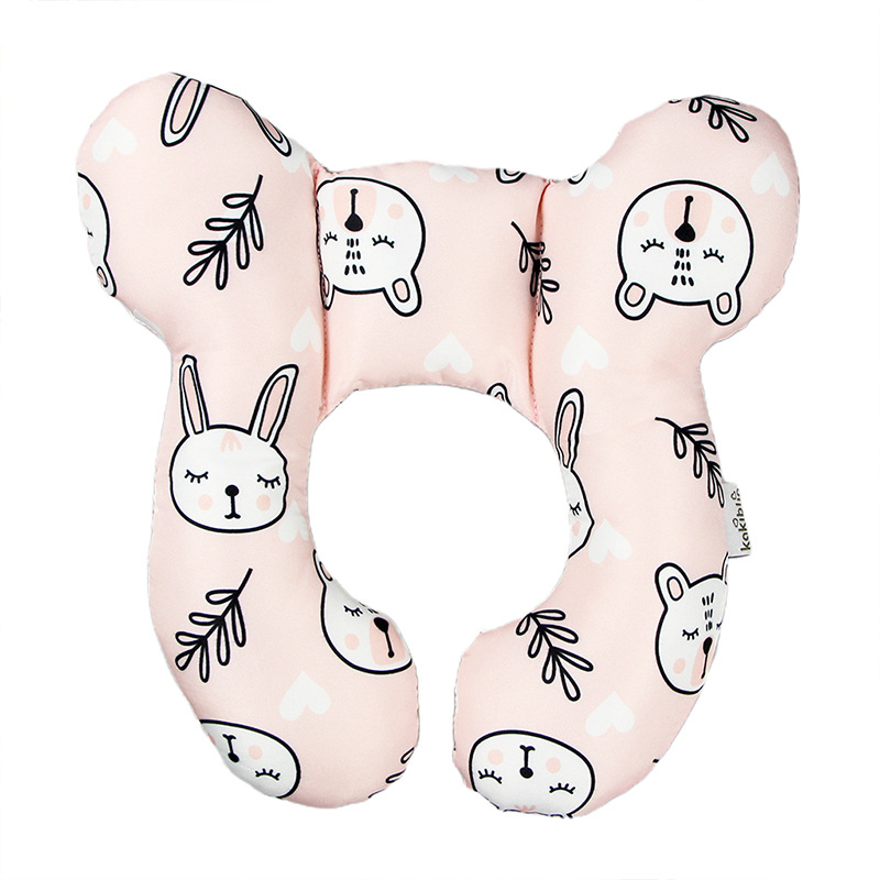 キッズ用 かわいい柄のネックピロー