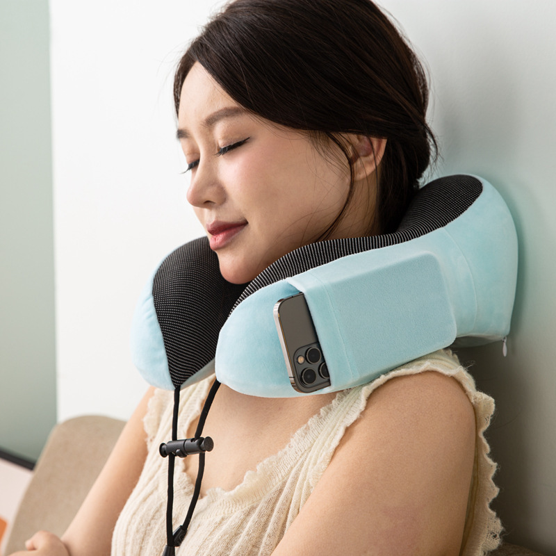 ネックピロー 首をしっかり支える低反発ネックピロー