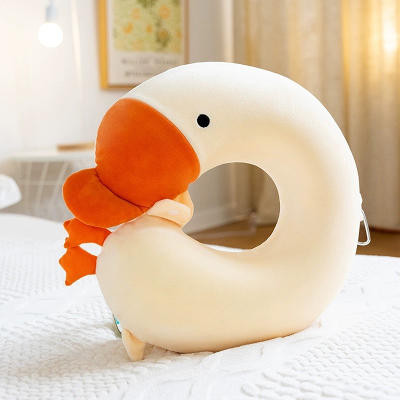 ネックピロー 癒し系小鳥デザイン　低反発