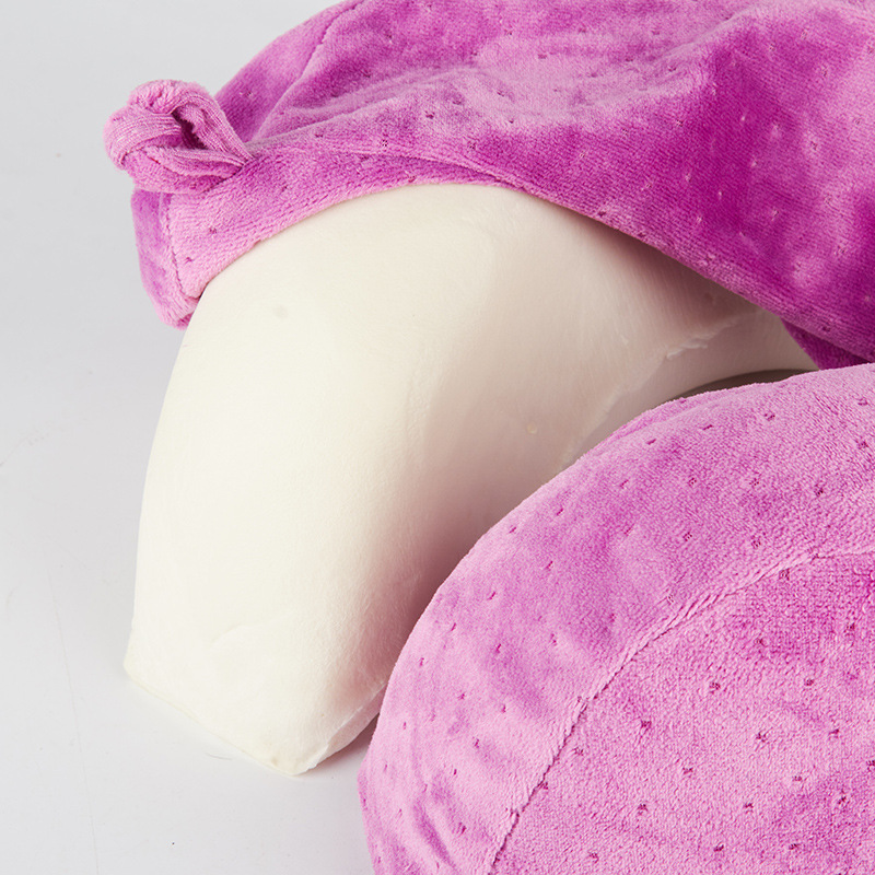 ネックピロー 雲のような柔らかさ低反発首元快眠枕