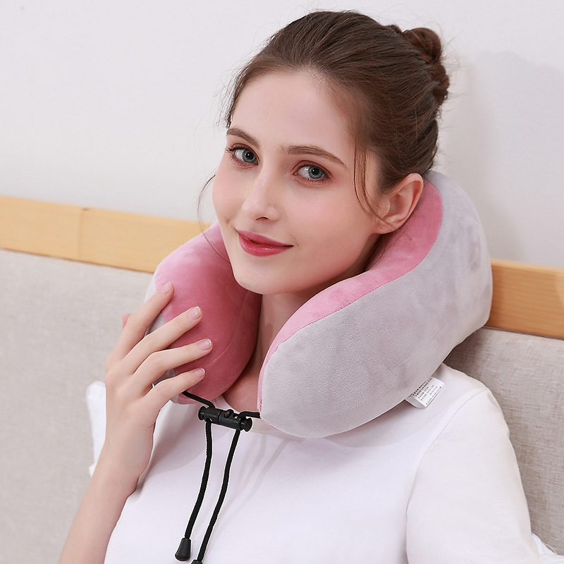 ネックピロー 首もと快適低反発ネックピロー