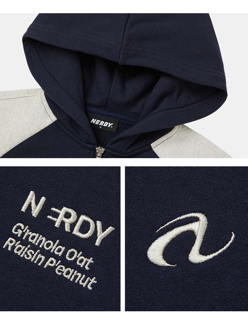 レディース N-RDY ツートンカラー クロップドスウェットセットアップ