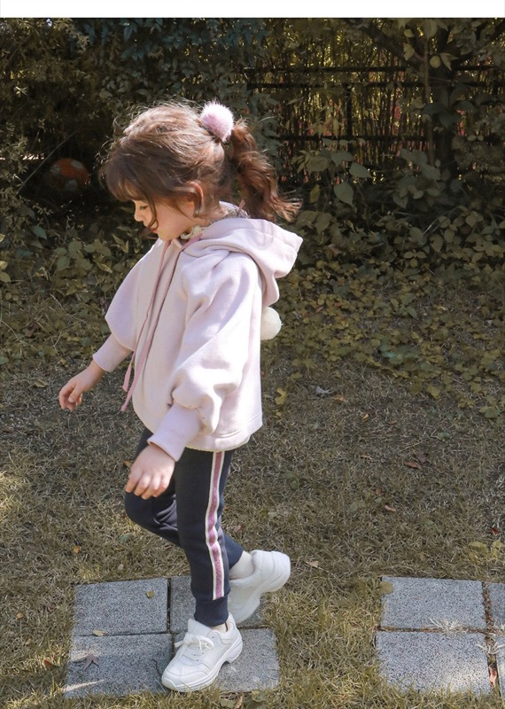 キッズ サイドライン スウェットパンツ 裏起毛