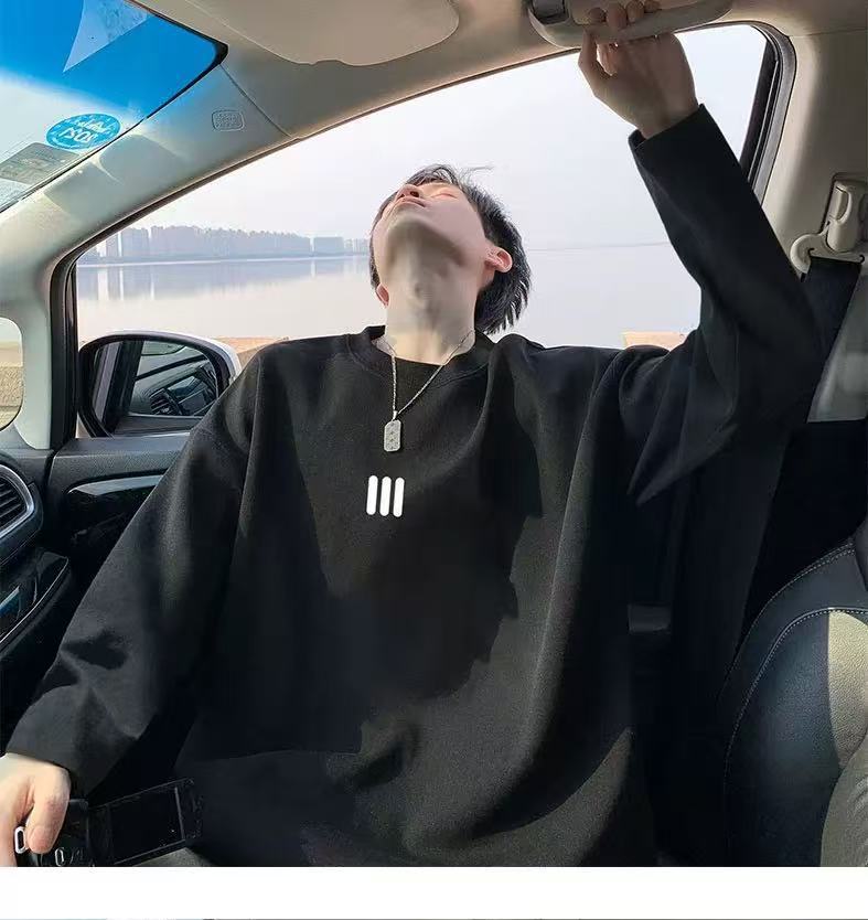 スウェットメンズ長袖美式ゆったりトップス