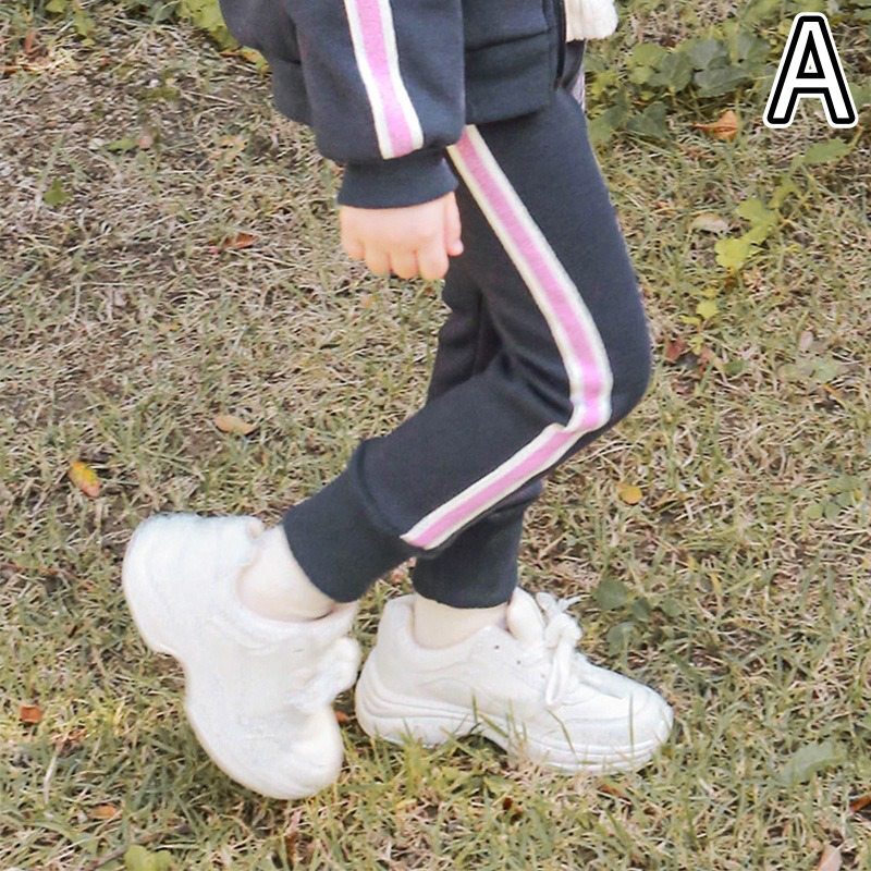 キッズ サイドライン スウェットパンツ 裏起毛
