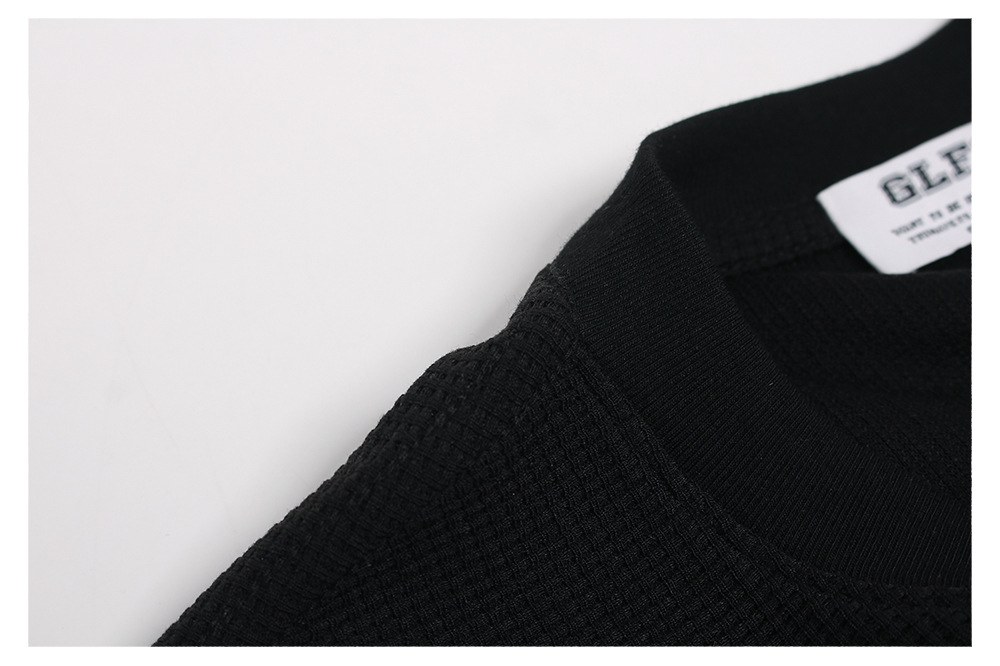 スウェット猫柄プリント長袖 クルーネック   