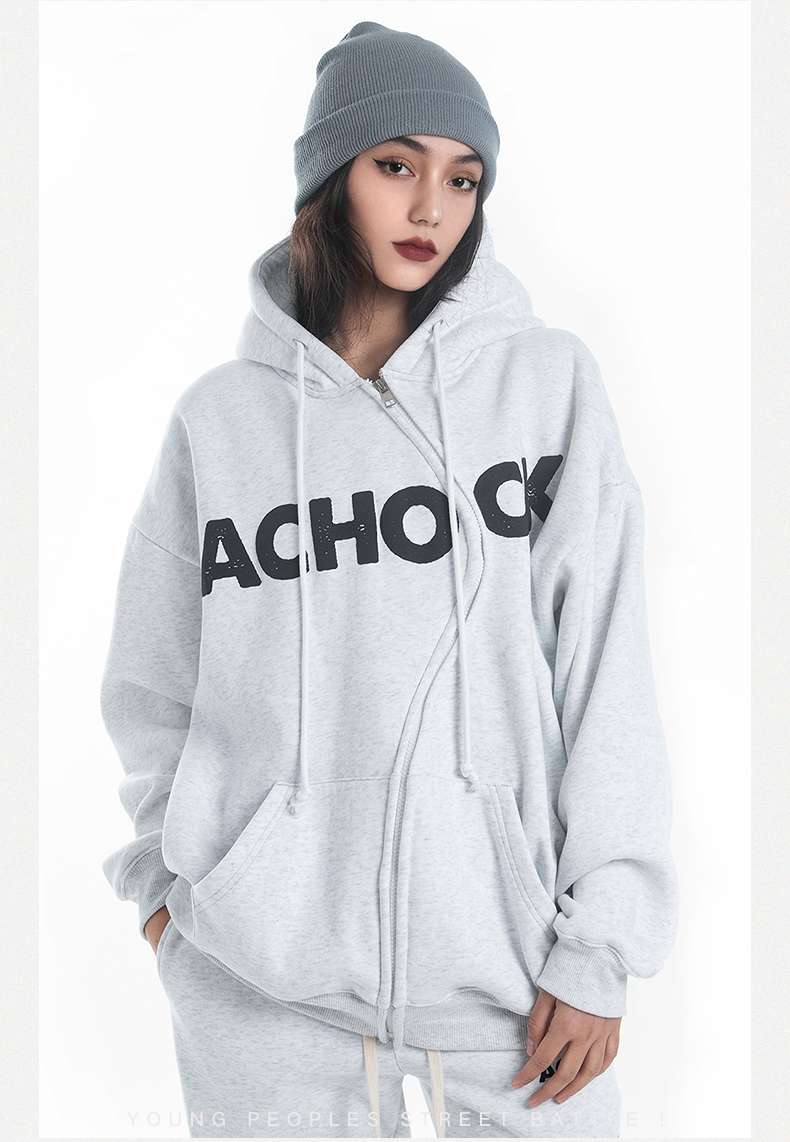 レディース スウェット ACHO CK ロゴ入りセットアップ