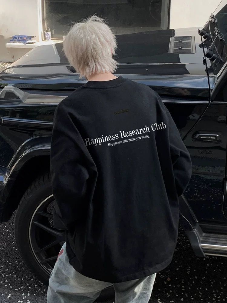 スウェット メンズ 長袖 大きめサイズ カジュアル トップス