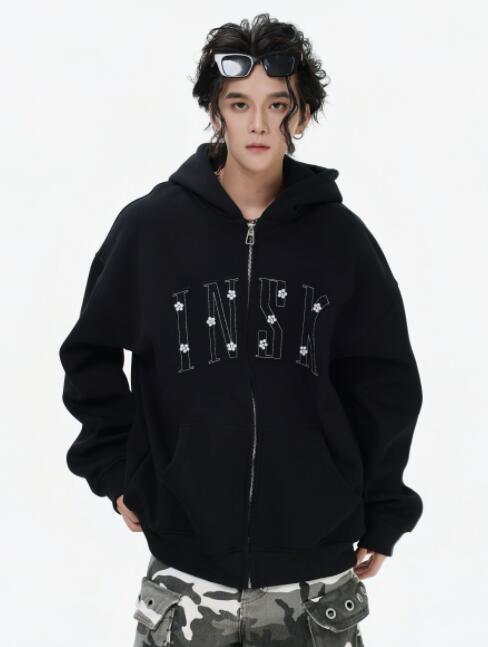 スウェットメンズ メンズ ジップアップ パーカー 秋冬スウェット