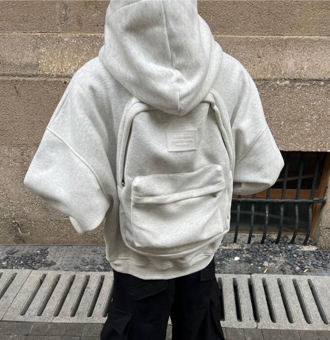 スウェットメンズ 秋冬メンズ裏起毛フード付きスウェット