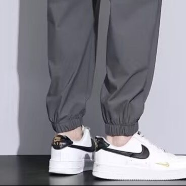 スウェットメンズ 夏季涼感ワイドパンツ