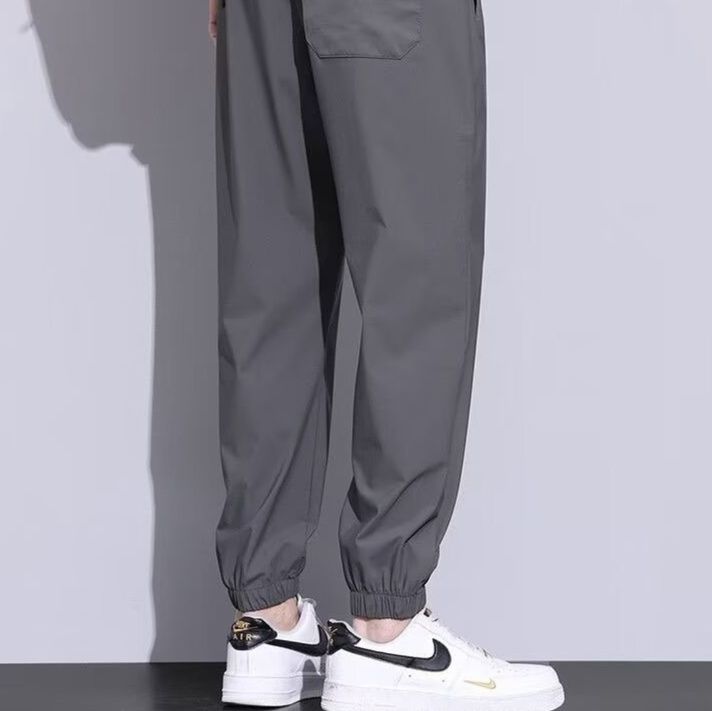 スウェットメンズ 夏季涼感ワイドパンツ