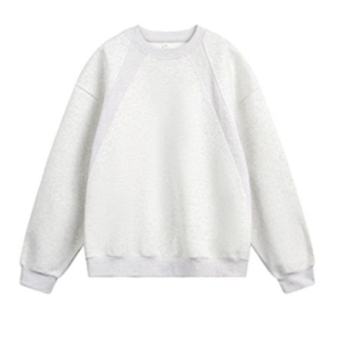 スウェットメンズ ゆったりシルエット切替スウェット