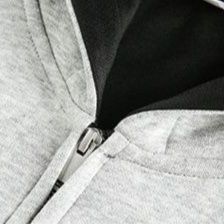 スウェットメンズ 裏地配色仕様ジップアップパーカー